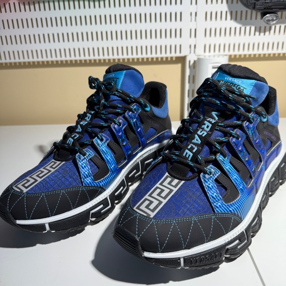 Versace Mens Trigreca Blue - Picture 4 of 6